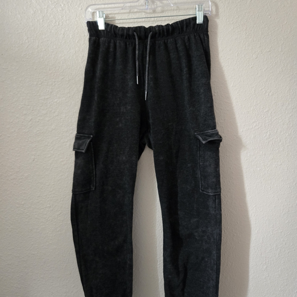 No Boundaries Charcoal Cargo Pants
